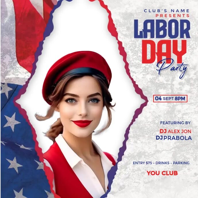 Values Party Labor Plantilla de Labor Day Party | PosterMyWall