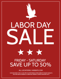 closed labor day sign template