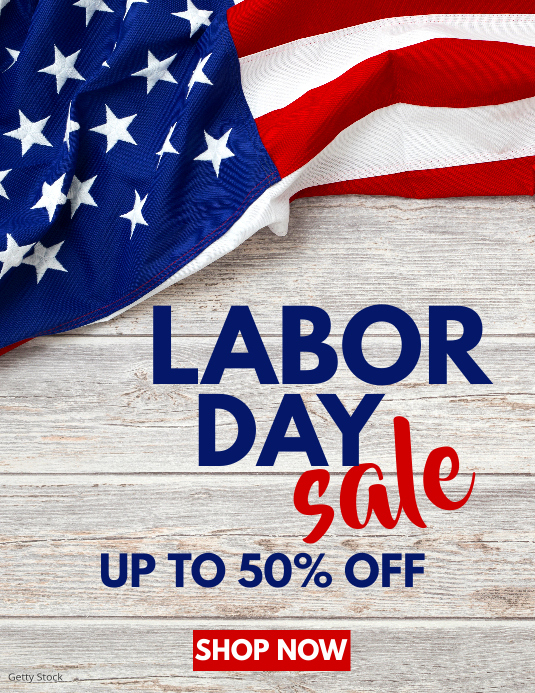 labor day sale flyer advertisement Template PosterMyWall