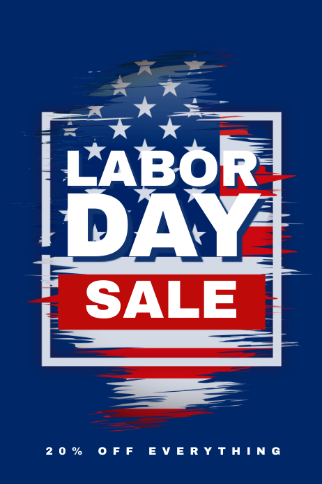 Labor Day Sale Flyer Template PosterMyWall labor-day-sale-flyer-template-postermywall