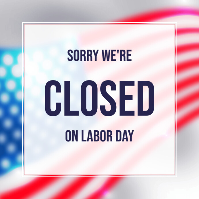 Setup Day Sign Labor day sign template design | PosterMyWall