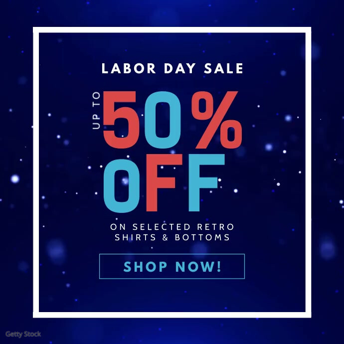 Labor Day Special Sale Offer Video Template