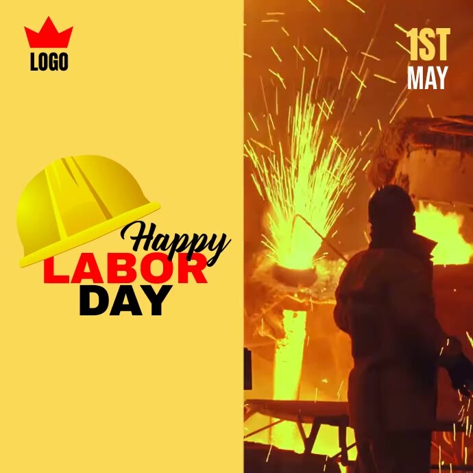 Labor day Template Instagram Post