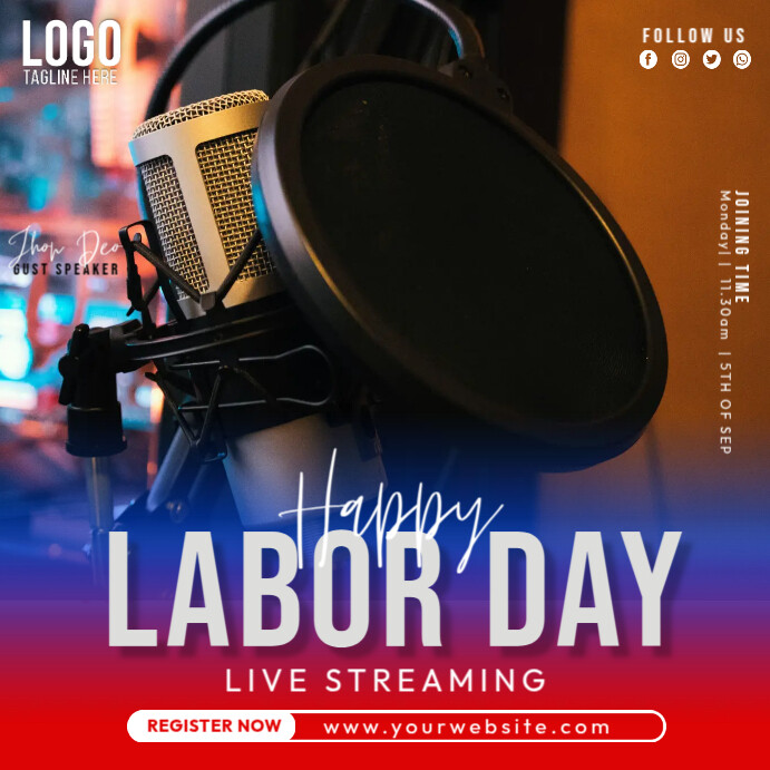 Copy of Labor Day Template | PosterMyWall