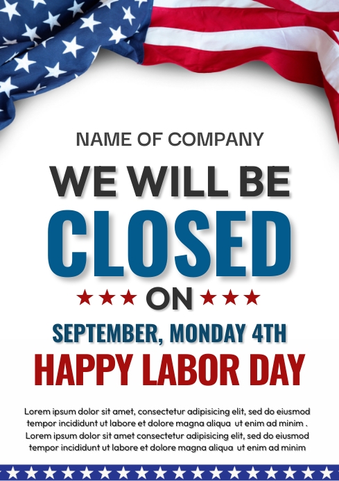 Copy of Labor Day Template PosterMyWall Copy of Labor Day Template PosterMyWall