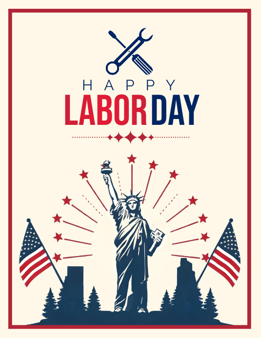 Labor Day Template PosterMyWall