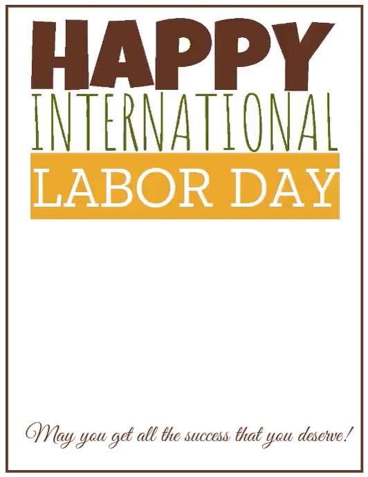 Labor Day Template | PosterMyWall