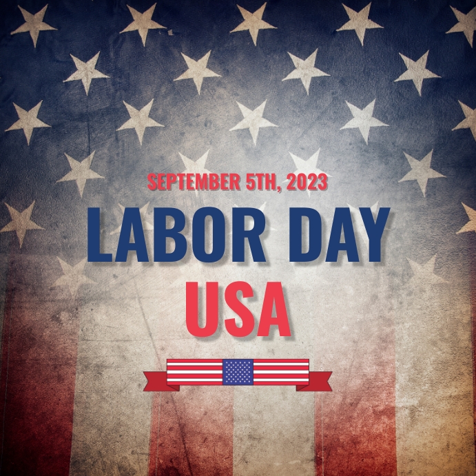 Copy of LABOR DAY USA PosterMyWall