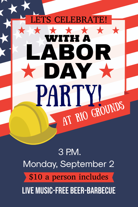 labor Template | PosterMyWall