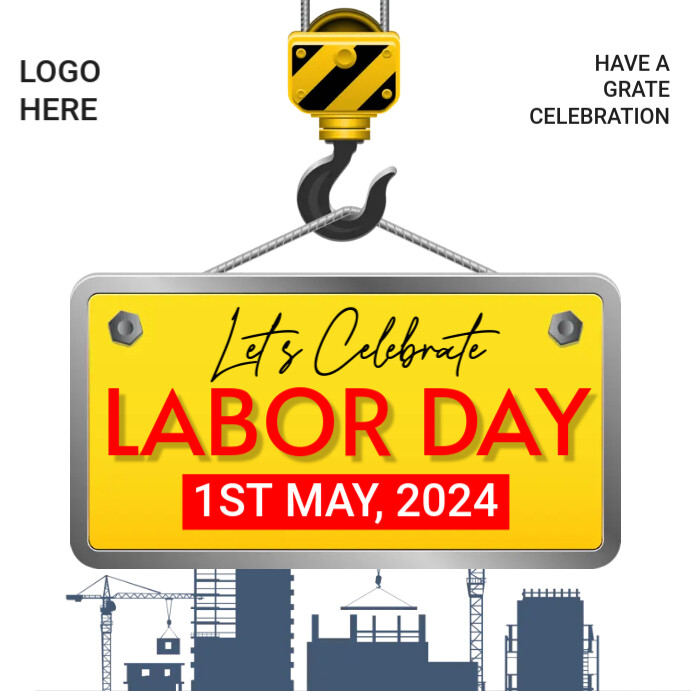 labor16 Instagram Post template