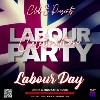 Labour Celebration Instagram Post template