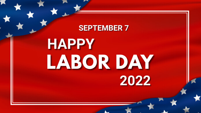 Labour day,labor day,president day Wpis na Twittera template