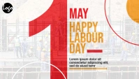 Labour day blog header 博客标题 template