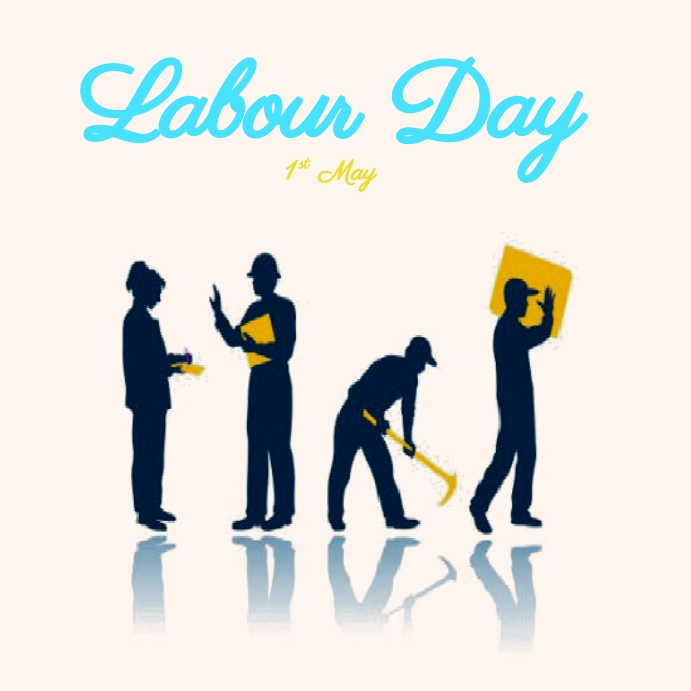 labour day Instagram Post template