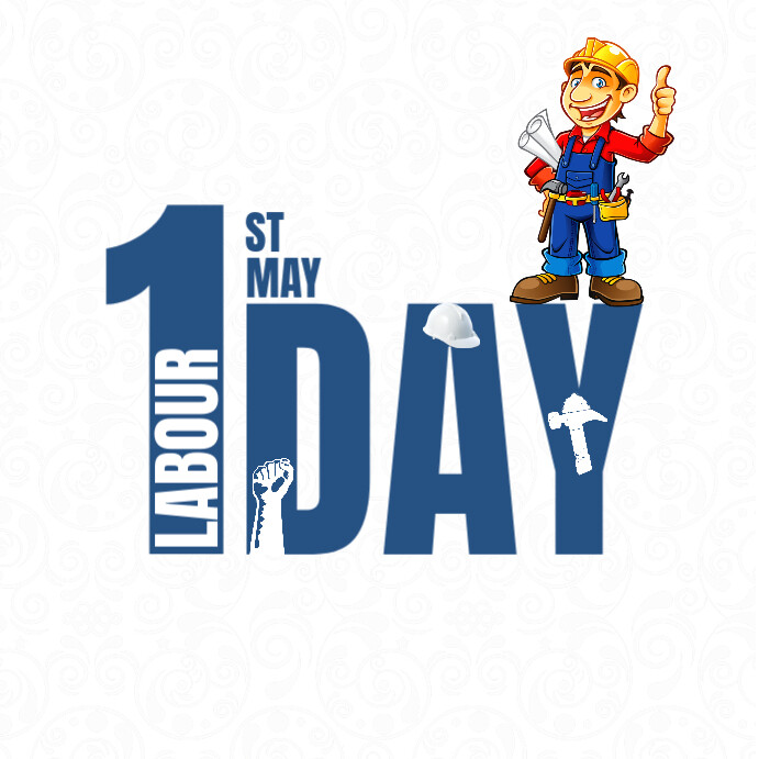 Labour day Instagram 帖子 template