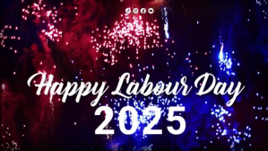 Labour day,labor day,1st may Digitalanzeige (16:9) template