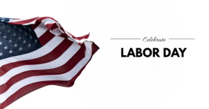 Wit Labor Day Celebration Facebook-gebeurtenisomslag Template