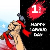 Labour Day  Instagram Post template