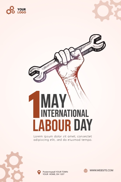 Labour Day Poster Template | PosterMyWall