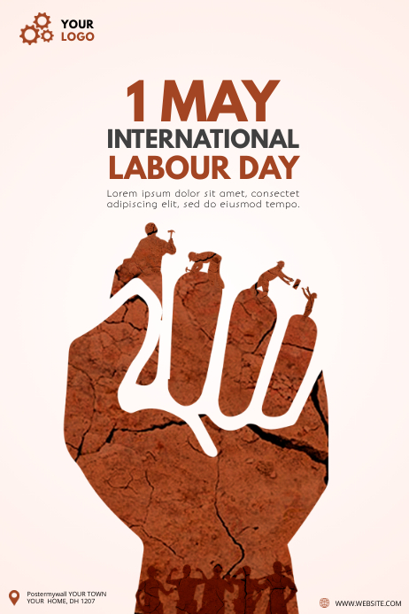 Labour Day Poster Template | PosterMyWall