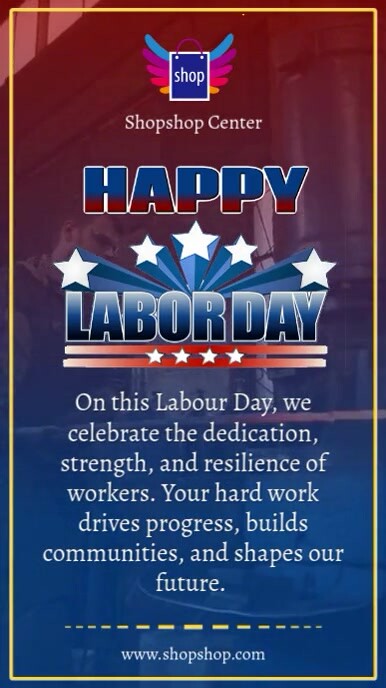 Labour Day Reel template