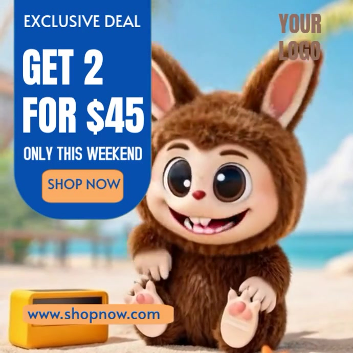 Plantilla de Labubu Deal Promotion Video | PosterMyWall