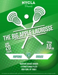 Lacrosse Flyer (US Letter) template