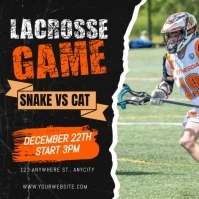 Lacrosse Game Pos Instagram template