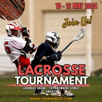 Lacrosse Game Instagram Post template