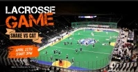 Lacrosse Game Facebook Shared Image template