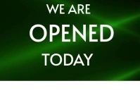 ladel neon opened poster Label template