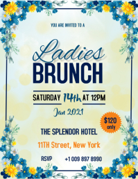 12 840 Ladies Luncheon Invitation Template Free Customizable Design Templates Postermywall