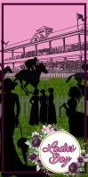 Ladies Day at the Races 易拉宝 3' × 6' template
