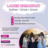 Ladies Fellowship Instagram Post template