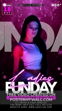 Ladies Funday Instagram Story template