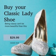 Ladies heel Iphosti le-Instagram template