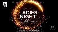 ladies night Digital Display (16:9) template
