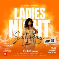 ladies night Instagram Post template