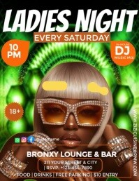 Ladies Night  Flyer (us Letter) template