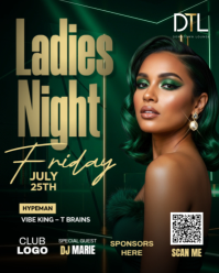 Ladies Night Friday Instagram Portrait template