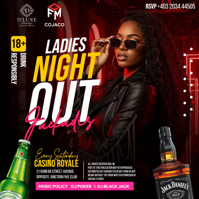 Ladies Night Out Party Template | PosterMyWall