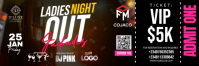 Ladies Night Out Ticket E-Mail-Überschrift template