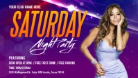 Ladies Night Party blog header post template