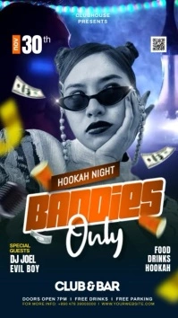 ladies night party Instagram Story template