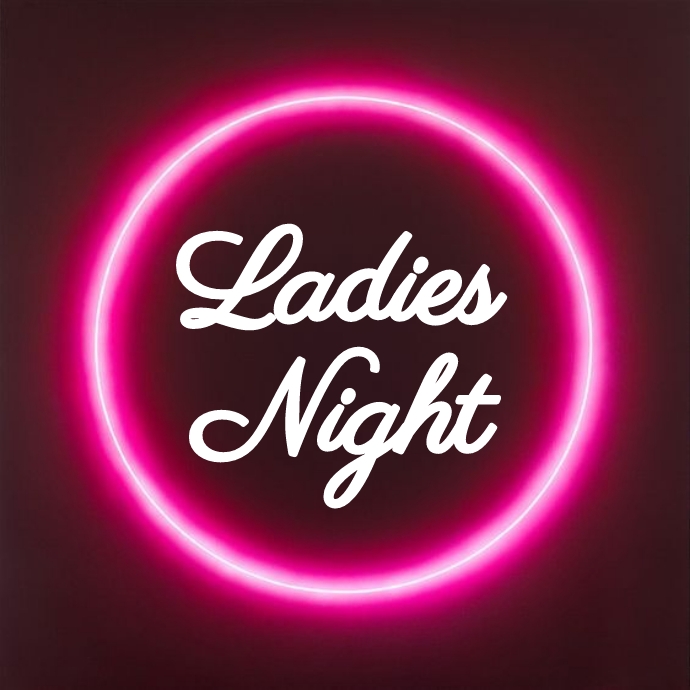 Post Innight Logo Ladies Night Party logo club event ads logo Template | PosterMyWall