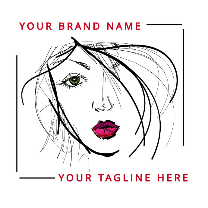 Lady Brand logo template