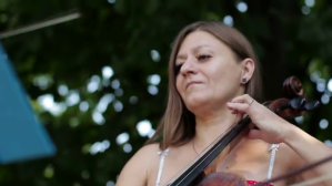 Brown Cello Performance YouTube Channel Cover Photo Template