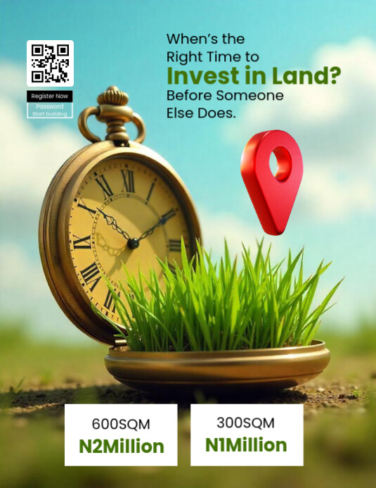 land agency flyer Pamflet (VSA Brief) template