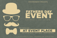 fathers day poster templates postermywall father s day flyer template