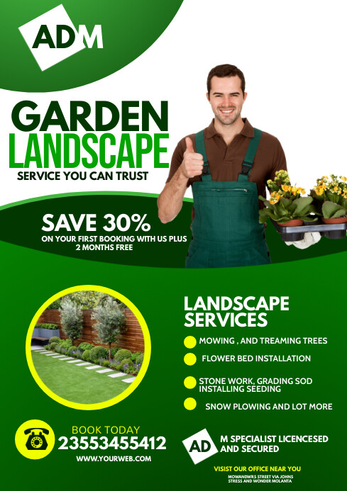 Landscape flyer Template | PosterMyWall